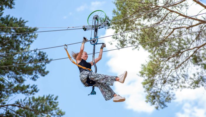 Camping La Farigoulette Ciela Village accrobranche Saint-Laurent-Du-Verdon