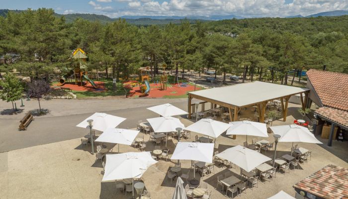 Camping La Farigoulette Ciela Village restaurant Saint-Laurent-Du-Verdon