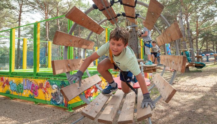 Camping La Farigoulette Ciela Village accrobranche Saint-Laurent-Du-Verdon
