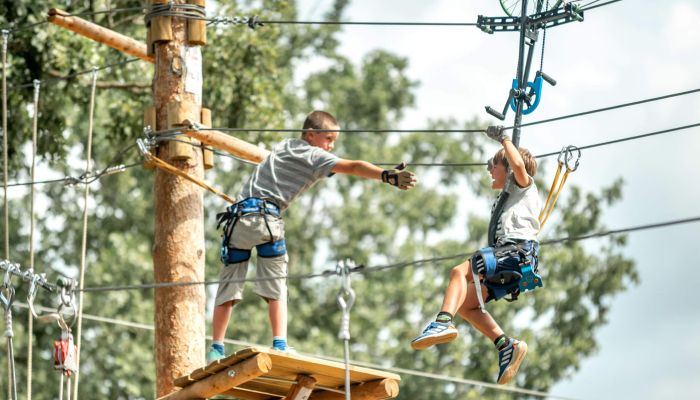 Camping La Farigoulette Ciela Village accrobranche Saint-Laurent-Du-Verdon