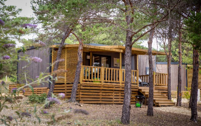 Camping La Farigoulette Ciela Village Saint-Laurent-Du-Verdon location mobil home prestige