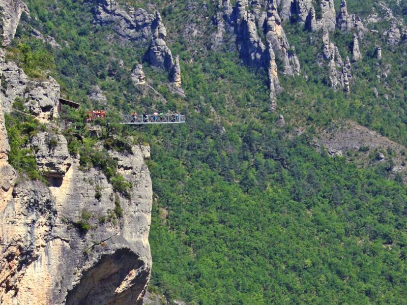 Camping La Farigoulette Ciela Village Saint-Laurent-Du-Verdon saut à l'élastique