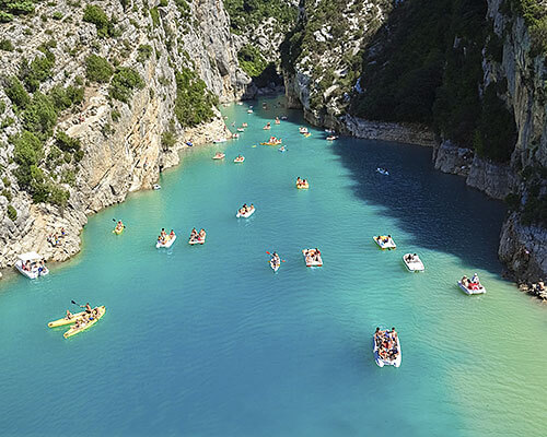 Camping St-Laurent-du-Verdon Ciela Village La Farigoulette Lac de Sainte-Croix