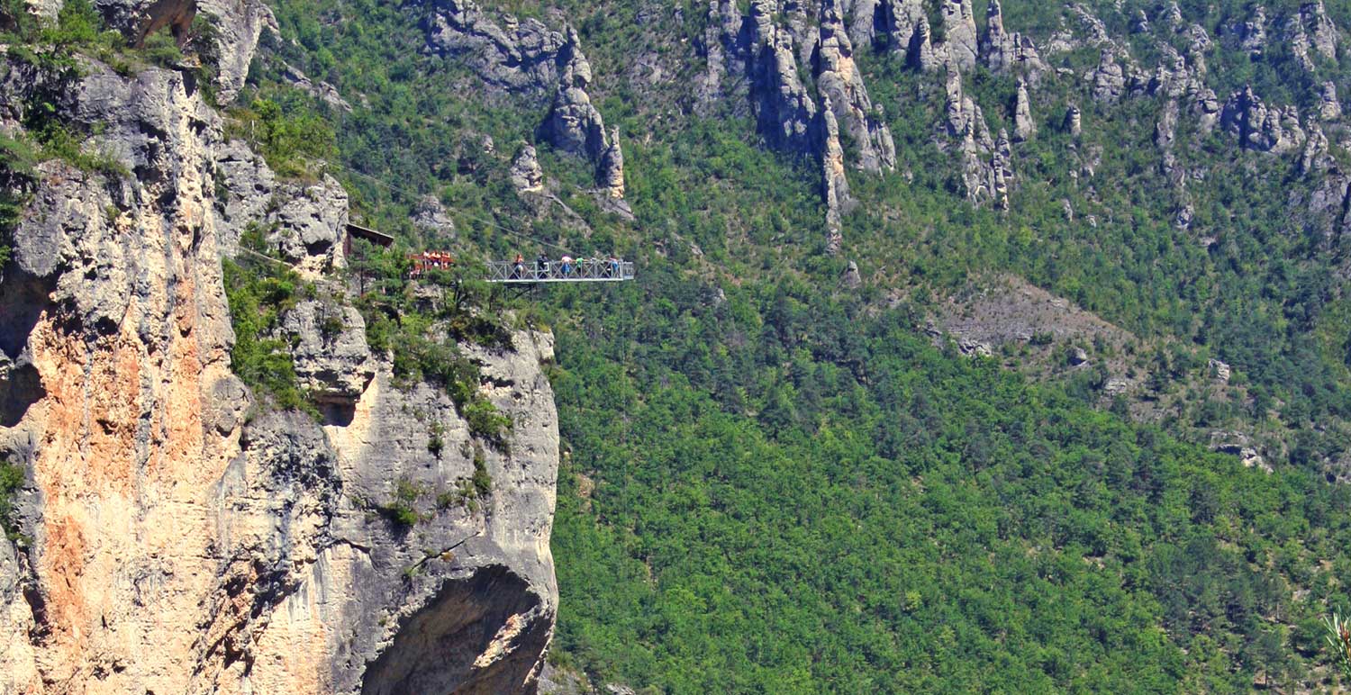 Camping La Farigoulette Ciela Village Saint-Laurent-Du-Verdon saut à l'élastique