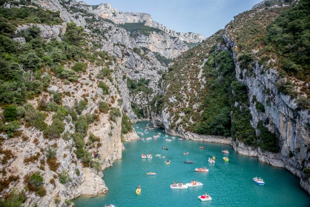 activités dans les gorges du verdon canoë