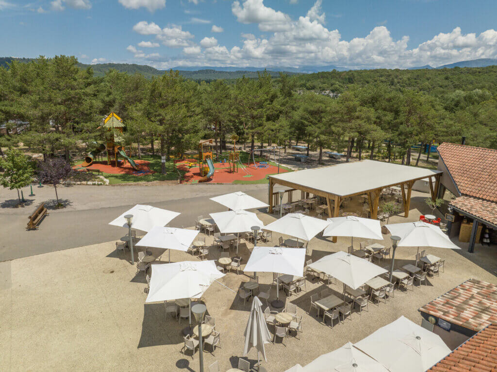 Camping La Farigoulette Ciela Village restaurant Saint-Laurent-Du-Verdon
